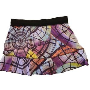 Sofibella Womens Cathedral Print UV Sun Protection Tennis Pickleball Skort Mediu